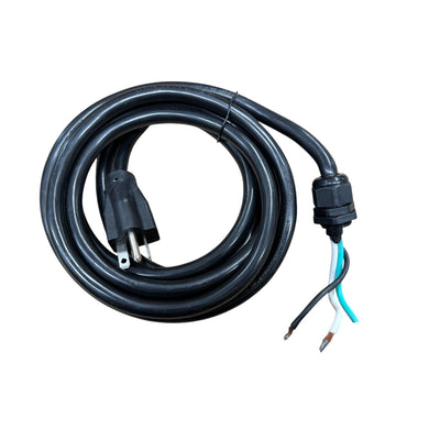 PUFP 9' Power Cord and Locknut
