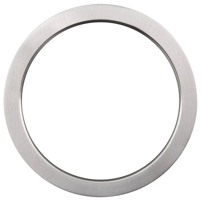 Extended Flange for PUR2 Series Pop Ups, 4.25", Metal, Stainless Steel