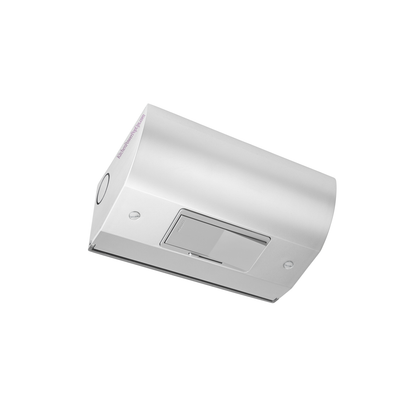 Under Cabinet Angled Dimmer Switch Box, Hardwired, Stainless