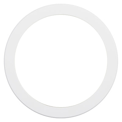 Extended Flange for PUR2 Series Pop Ups, 4.25", Metal, White