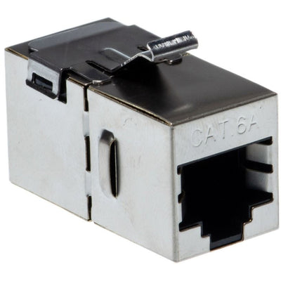 Shielded Cat6 Ethernet Keystone Jack - Female to Female Coupler