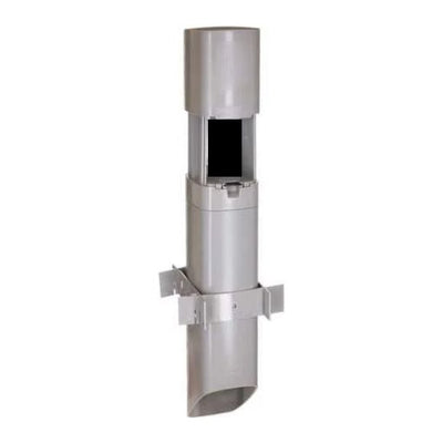 TayMac PP55G Outdoor Garden Post for Lighting & Power, 26", Gray