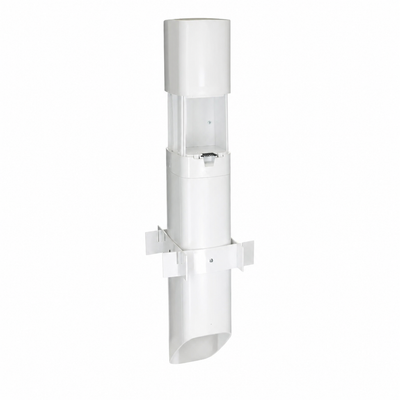 Hubbell WPP55GW ParkPost Outdoor Power Enclosure Weatherproof Post, White