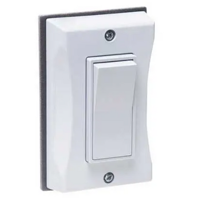 Weatherproof Outdoor Light Switch Cover Single Gang, Waterproof, White