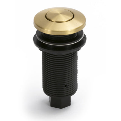 Push Button Garbage Disposal Air Switch, Brass