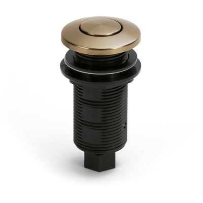 Push Button Garbage Disposal Air Switch, Champagne Bronze