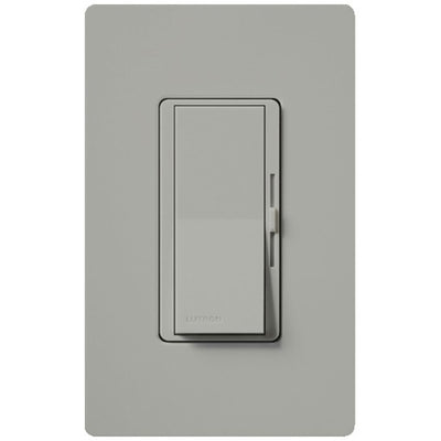 Lutron Diva Dimmer Switch, Gray, Wallplate not included