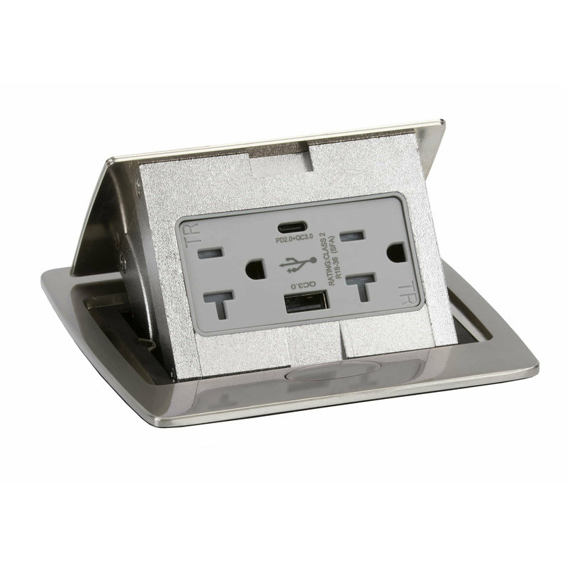 Kitchen Counter Pop Up Outlet Charging
