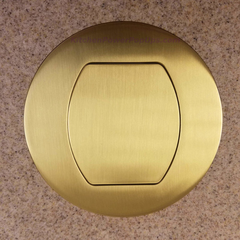 Showing RCT201BR Flush Mounted in Granite