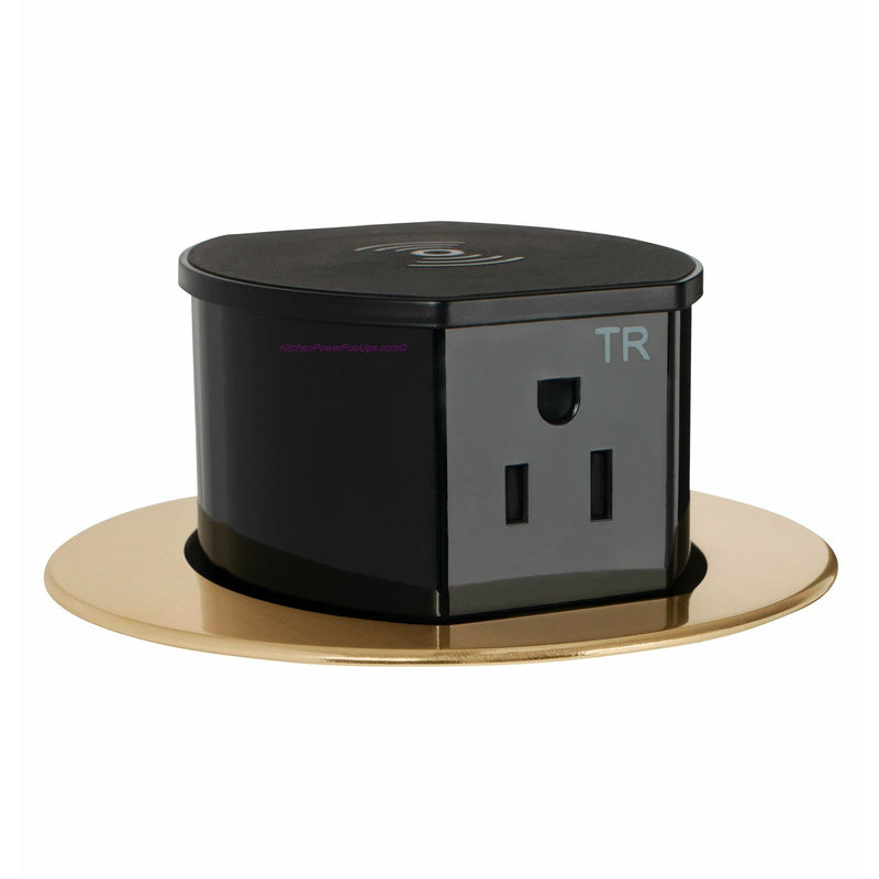 Hubbell RCT600BR 15A Power Black Top