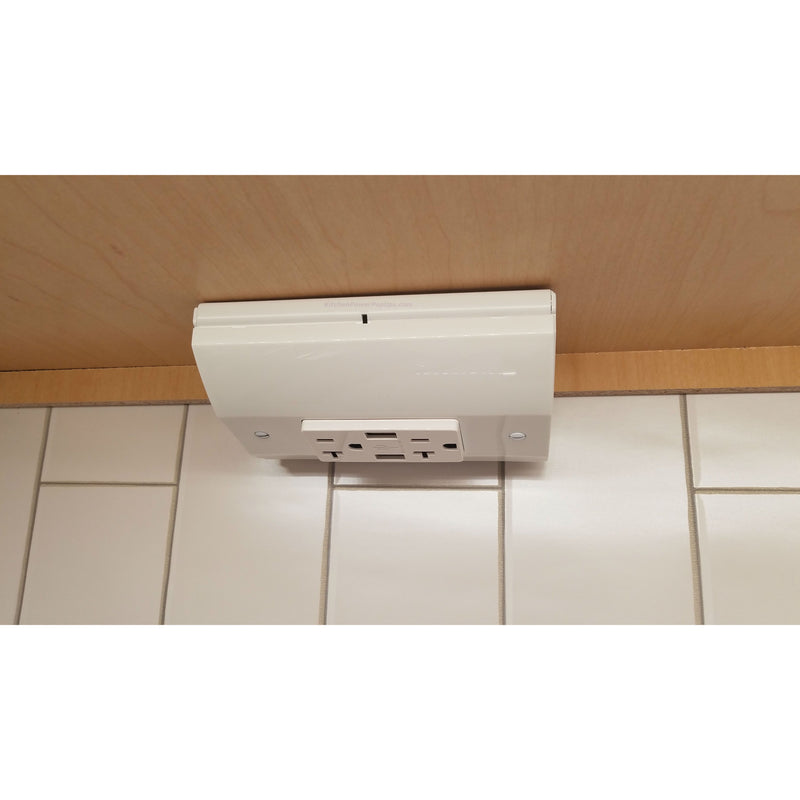 Hubbell RU270W20AUSB Under Cabinet Power Box
