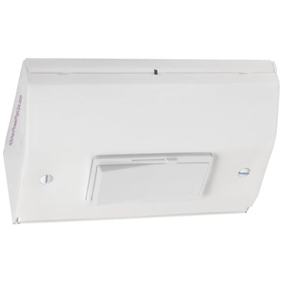 Under Cabinet Low Profile Dimmable Light Switch, White