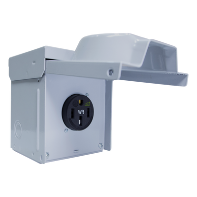 Enerlites 66500MHW 50A Outdoor Receptacle with Weatherproof Box