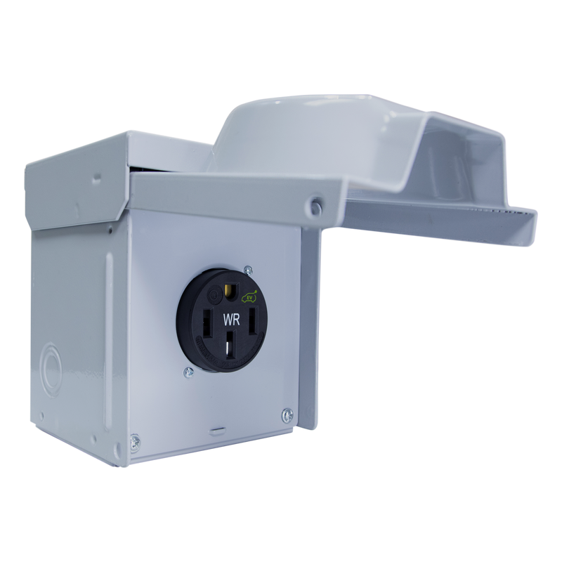 Enerlites 66500MHW 50A Outdoor Receptacle with Weatherproof Box