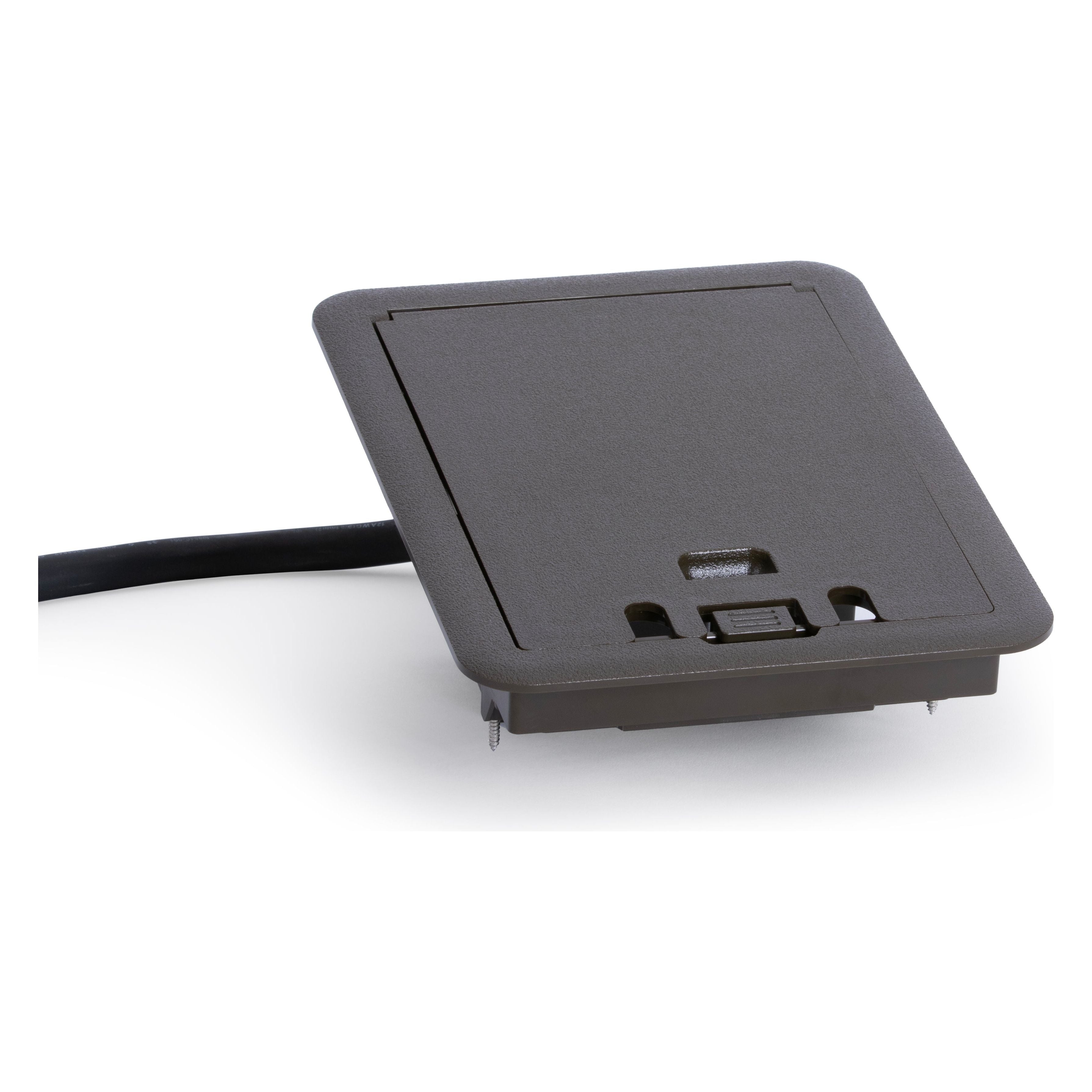 Lew Electric DB-1-DB-GFI Outdoor Brown Deck Waterproof Power Box