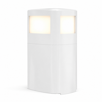 Hubbell WPPALW ParkPost Area Light Cover, Dimmable, White