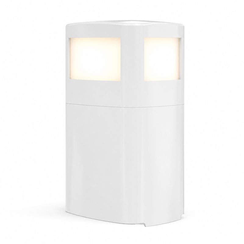 ParkPost Outdoor Power Enclosure & Area Light Kit - White
