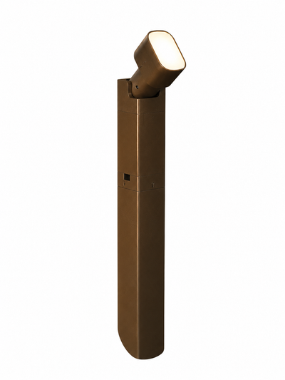 ParkPost Outdoor Power Enclosure & Spotlight Kit - Bronze