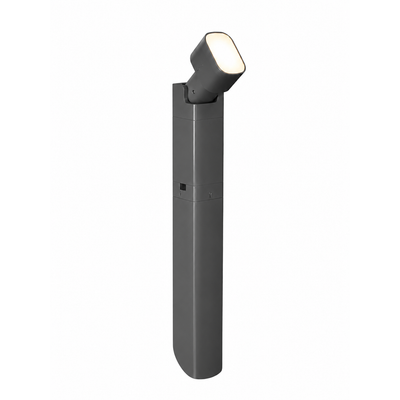 ParkPost Outdoor Power Enclosure & Spotlight Kit - Gray