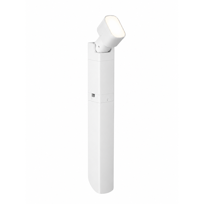ParkPost Outdoor Power Enclosure & Spotlight Kit - White