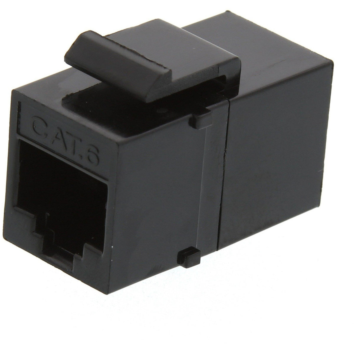 10 Pezzi Di Accoppiatori In Linea RJ45 Cat5e &ndash; Keystone Femmina Snap-in, Colore Nero