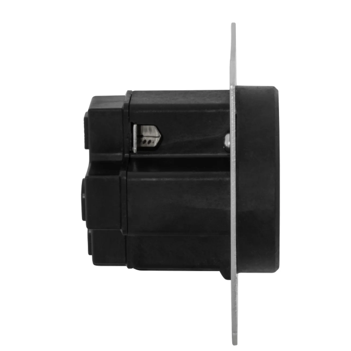 Hubbell HBL9450A Straight Blade Device Receptacle, RTP, Industrial Grade, 3-Pole 4-Wire Grounding, 50A 125/250V, 14-50R