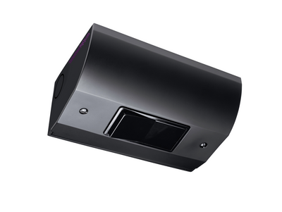 Under Cabinet Angled Light Switch Box, Hardwired, Black