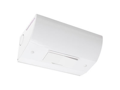 Under Cabinet Angled Dimmer Switch Box, Hardwired, White