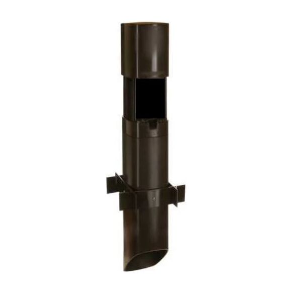 TayMac PP55Z Outdoor Garden Post for Lighting & Power, 26", Bronze