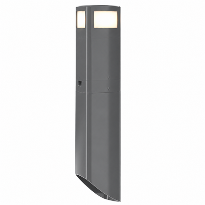 ParkPost Outdoor Power Enclosure & Area Light Kit - Gray
