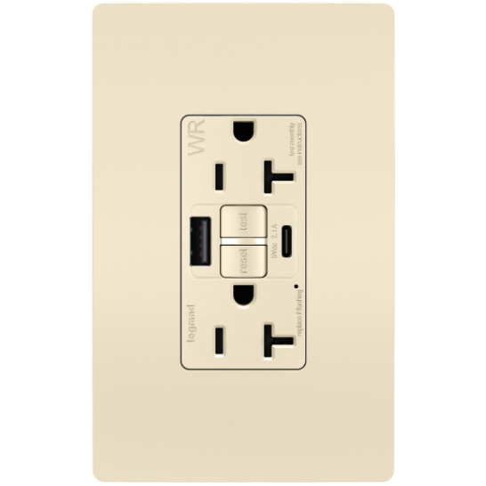 2097TRWRUSBACLA Includes Wall Plate