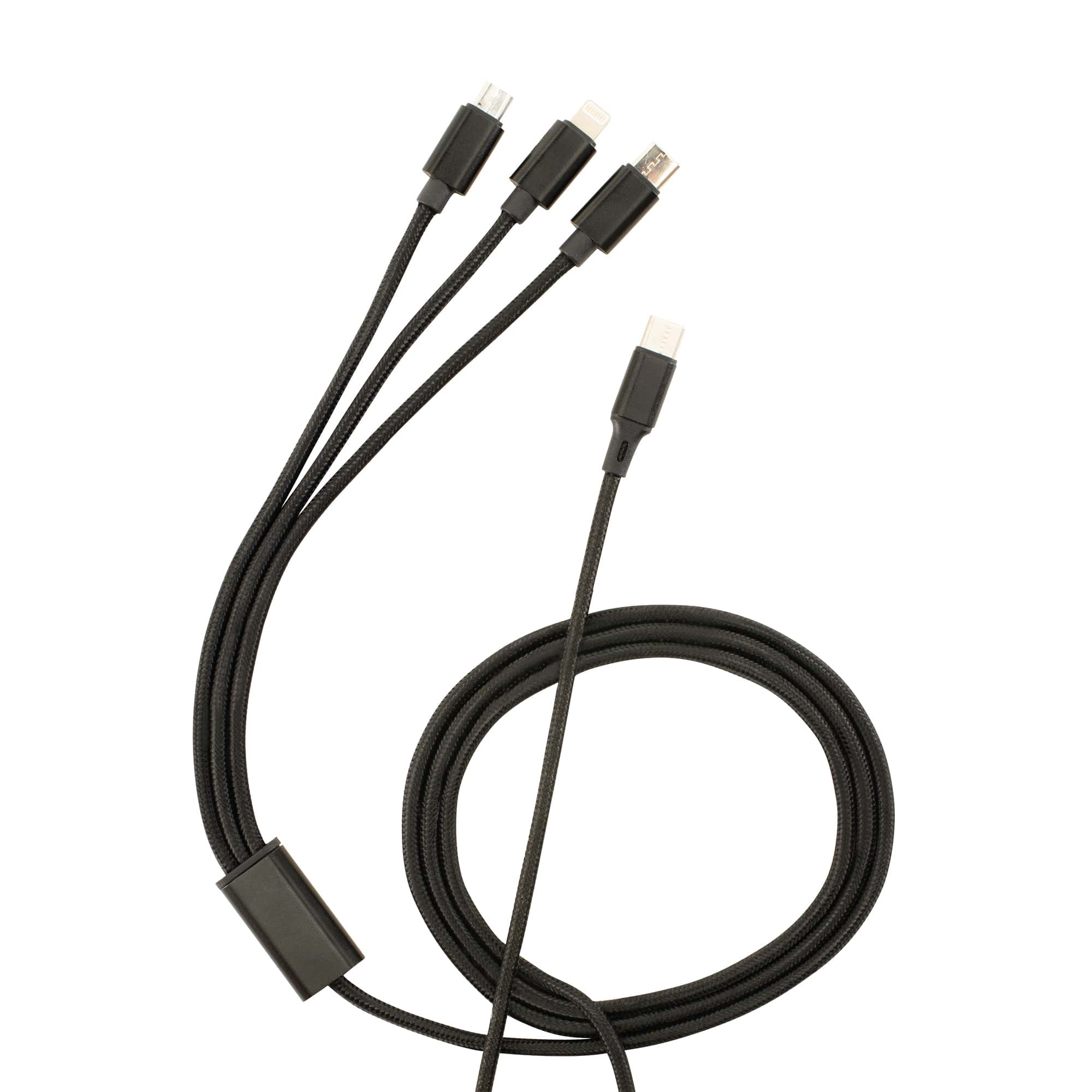 USB-C Charging Cable with Lightning, USB-C, and Micro USB Adapters –  Kitchen Power Pop Ups