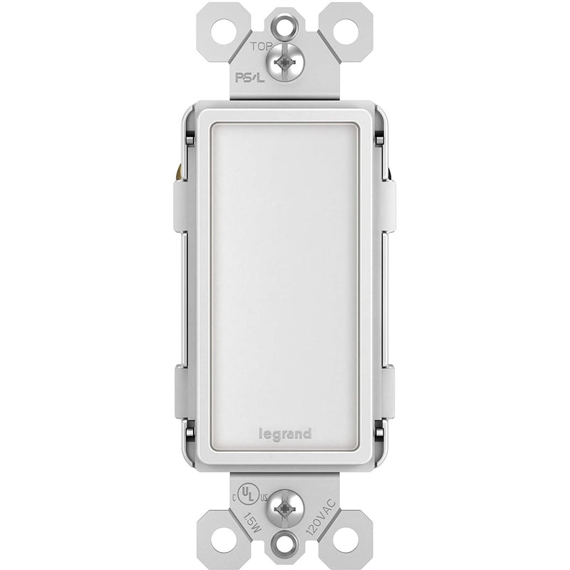 Decora LED Night Light, 5 Light Settings, Dusk To Dawn, White