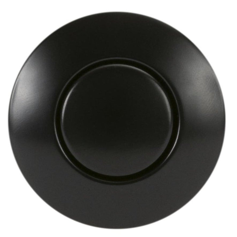 Push Button Garbage Disposal Air Switch, Black, Top