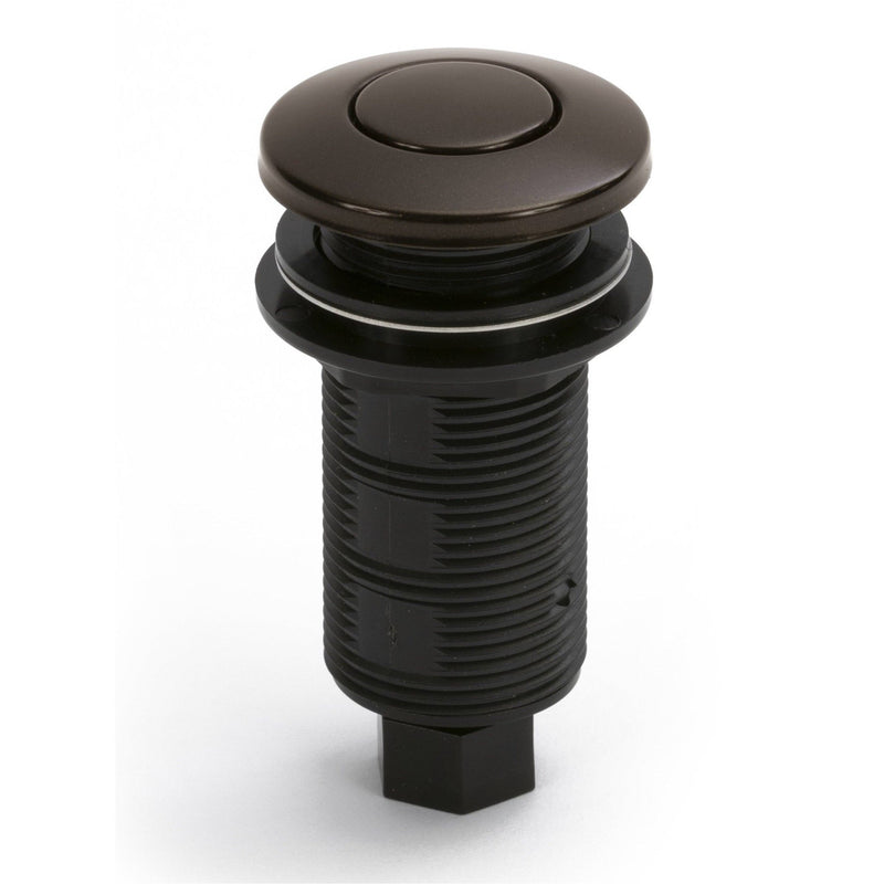 Push Button Garbage Disposal Air Switch, Dark Bronze