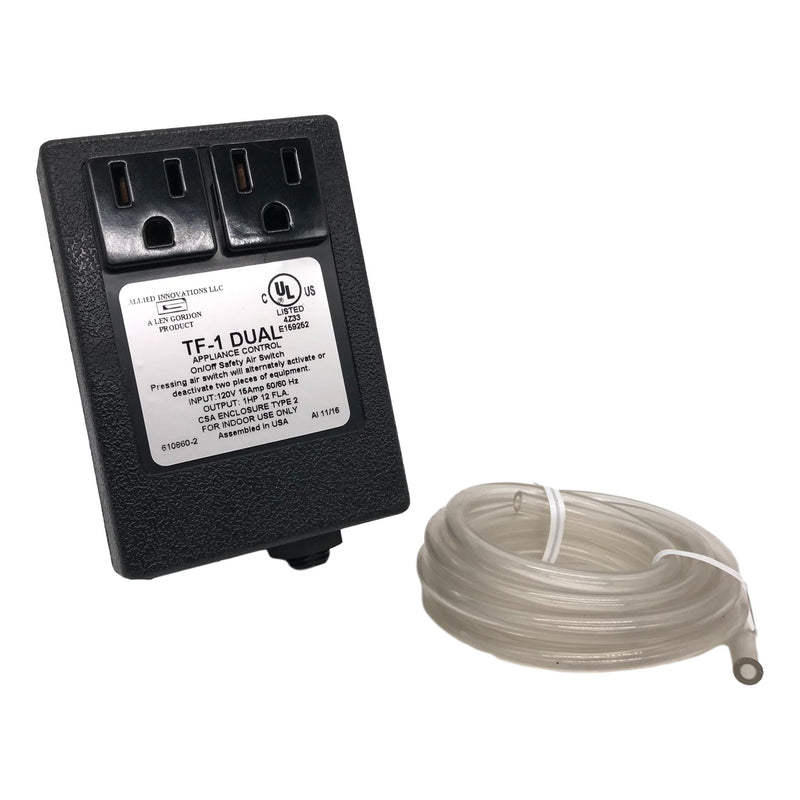 Dual Outlet Power Controller and Air Tubing