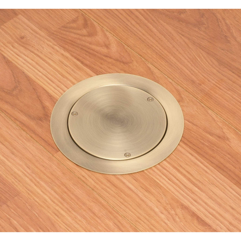 Arlington FLBR5420AB Recessed Floor Box Kit, Bronze, Blank Cover