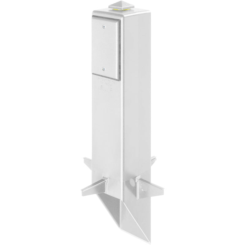 Arlington GP19W Outdoor Garden Post for Lighting and Power, White