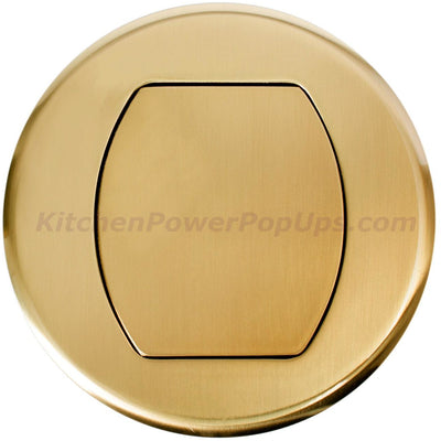 Surface Mount Replacement Cover for RCT Series Boxes - Brass