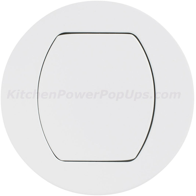 Flush Mount Replacement Cover for RCT2XX Series Boxes - White