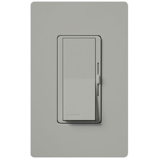 Lutron Diva Dimmer Switch, gray, wallplate not included
