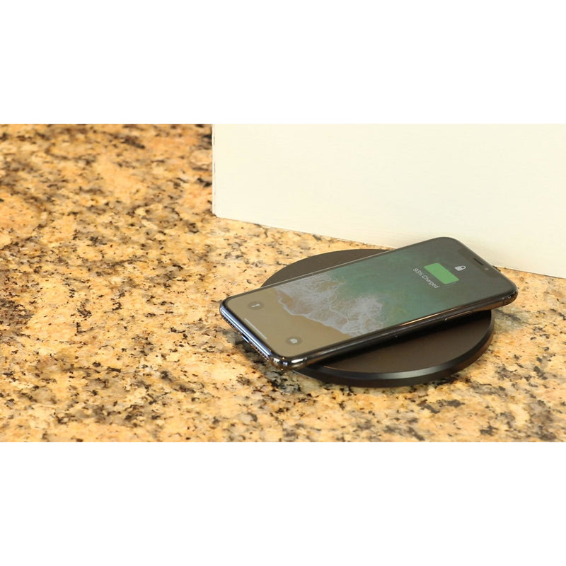 Countertop Pop Up Outlet Charging Phone, Closed