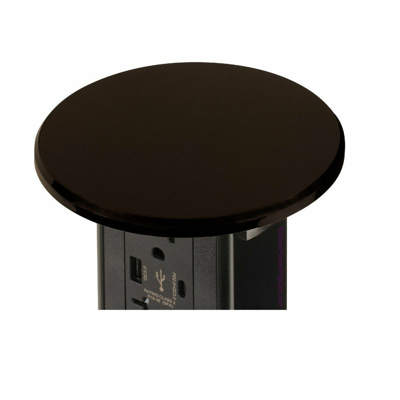 Lew Electric PUR20-RDB-AC-2P-QI-IO Showing Dark Bronze Top