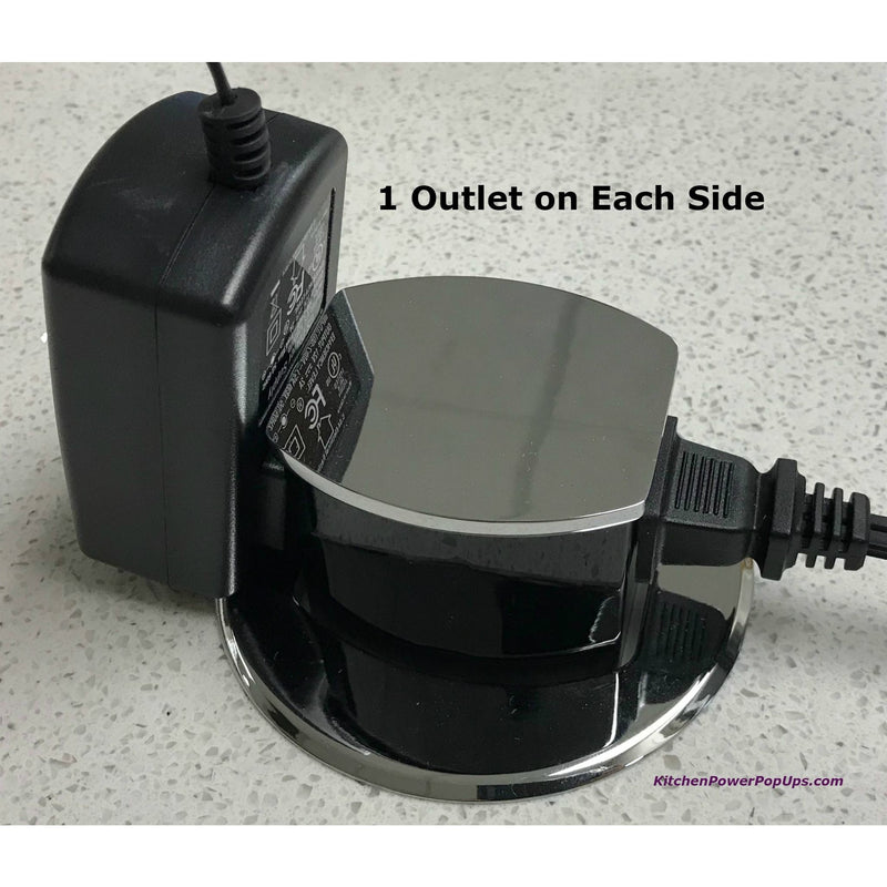 Hubbell Dual Sided Pop Up 2 Outlets