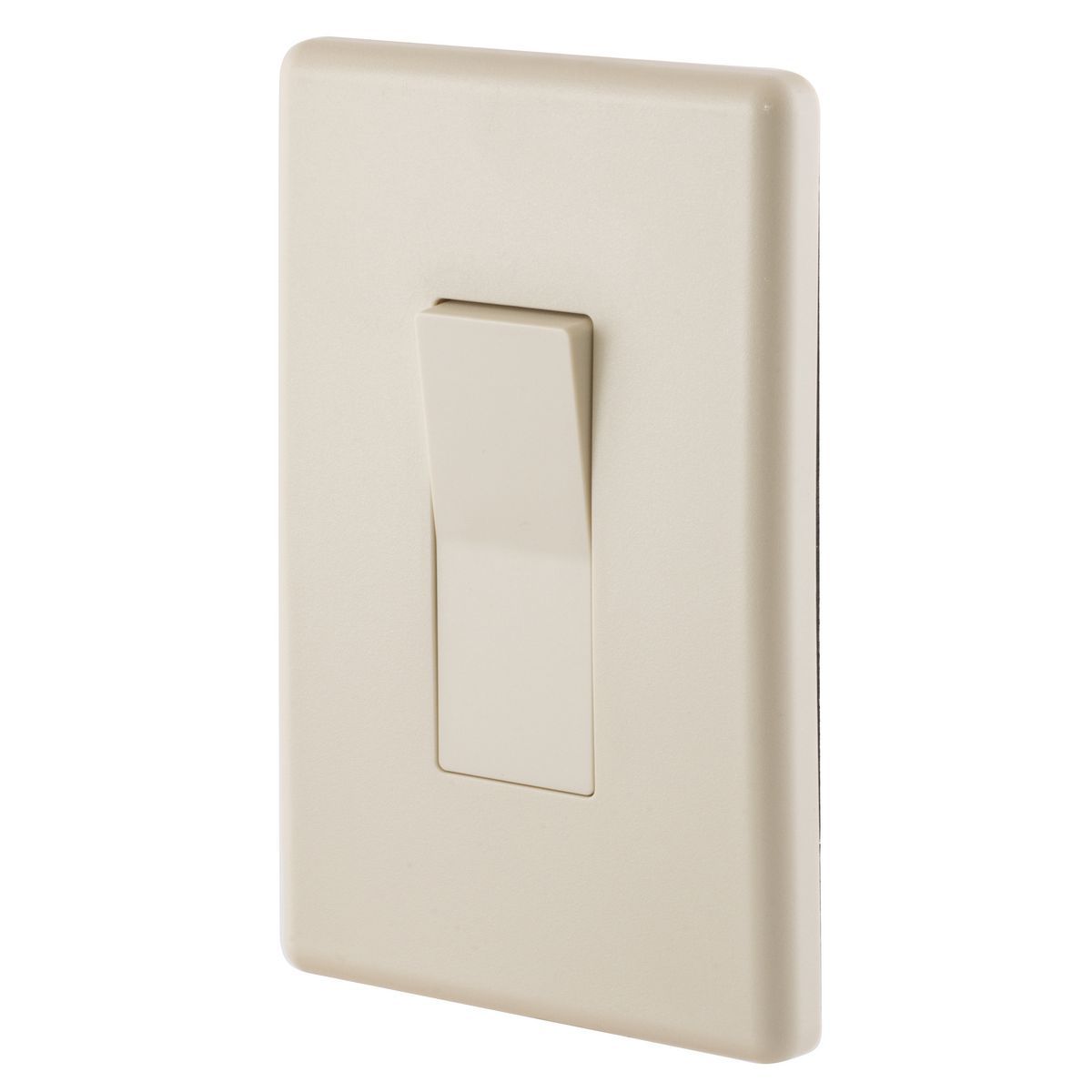 Outdoor Weatherproof Light Switch, Integrated Waterproof Plate, Almond ...