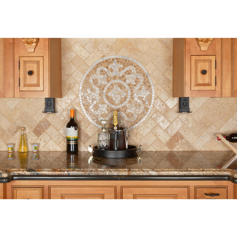 Under Cabinet Pop Down GFI Outlet