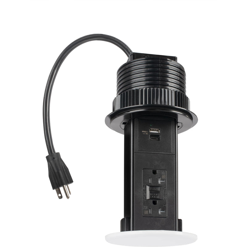 Lew Electric UCPDR-20-WT-USB-GFI Showing Entire Unit