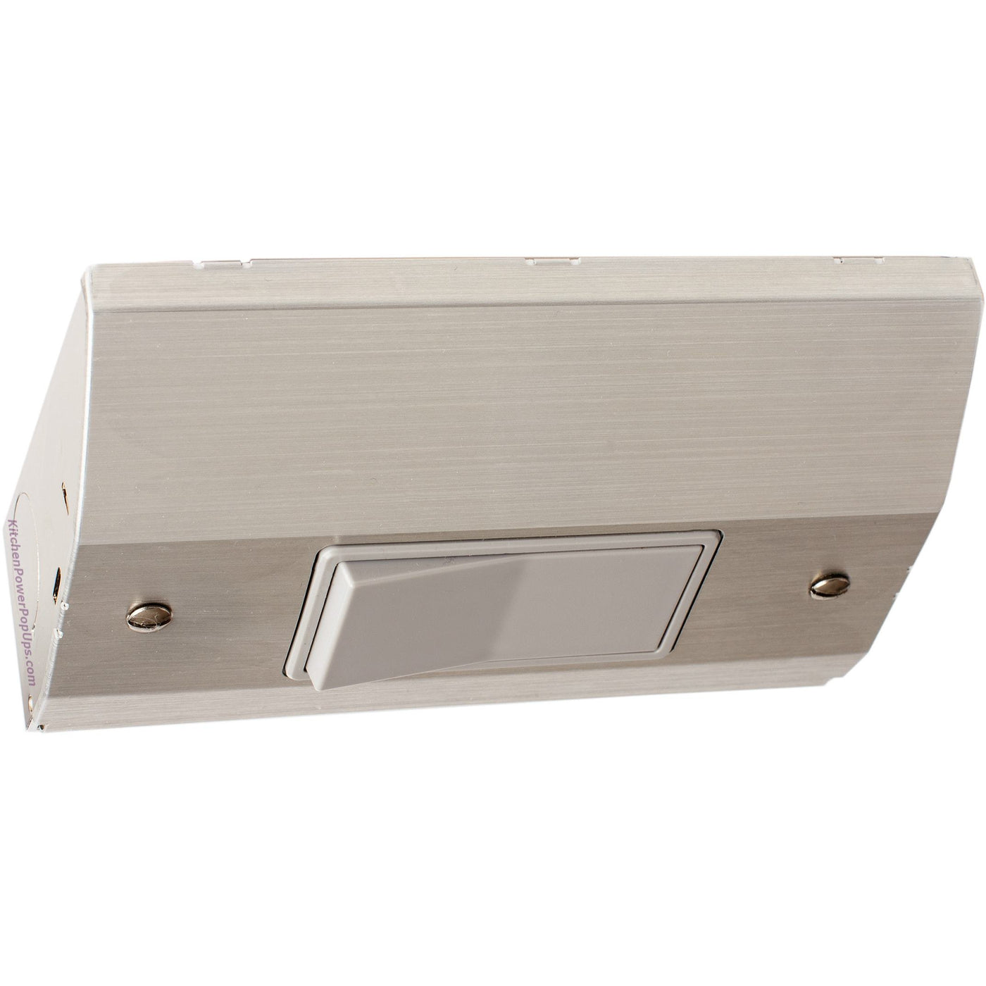 Under cabinet shop light switch box