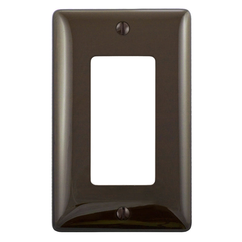 Brown matching wall plate