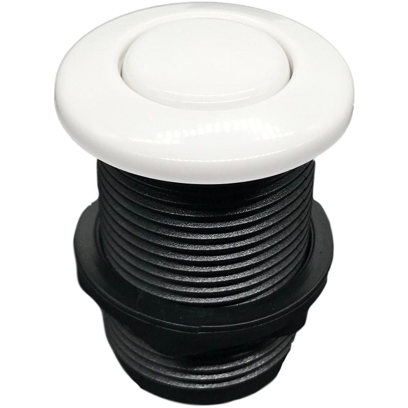 Push Button Air Switch, White